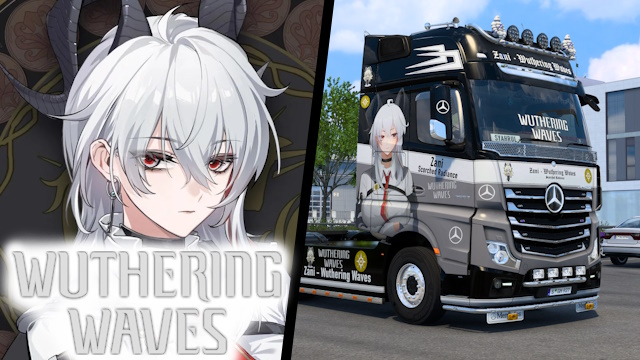 Mercedes Actros MP4 Zani - Wuthering Waves Skin