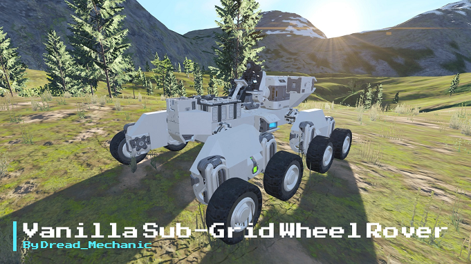Vanilla Sub-Grid Wheel Rover preview