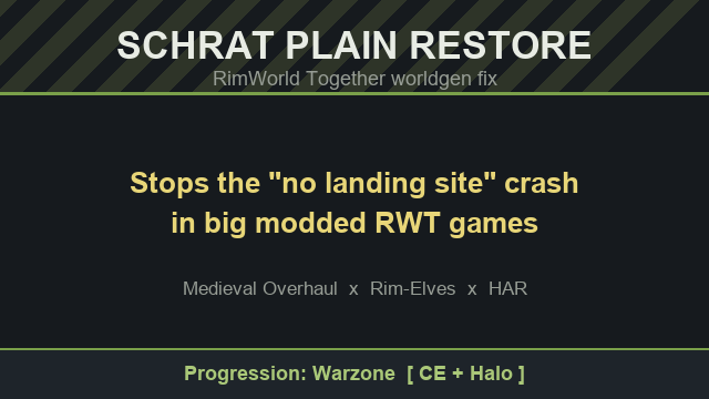 Schrat Plain Restore (RWT worldgen fix)