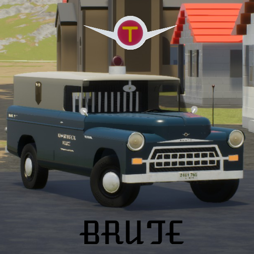 Troubadour brute van 1956 NBPD