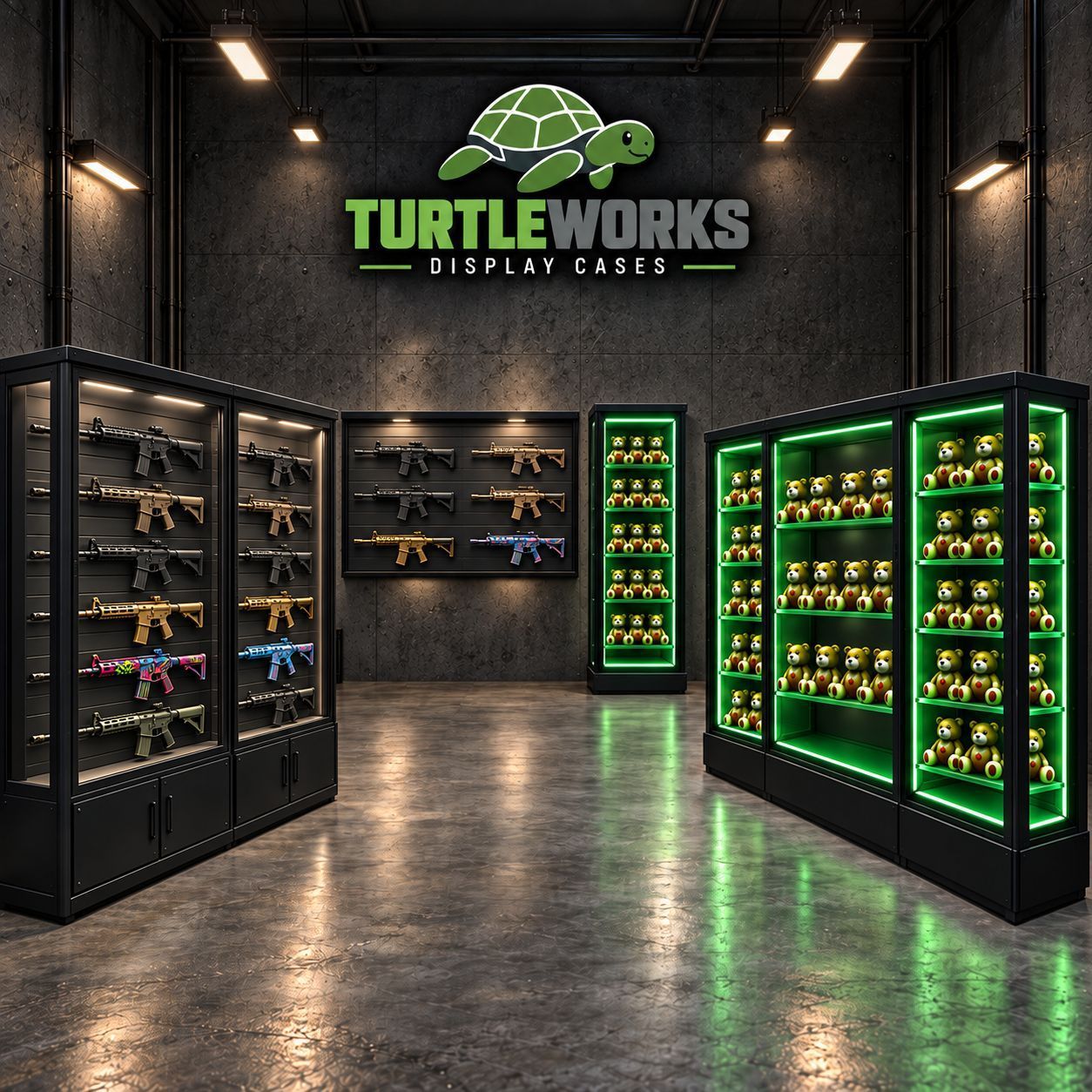TurtleWorks - Display Cases