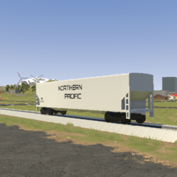 Northern Pacific 3 Bay Covered Hopper