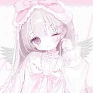 Pink angel anime girl 4k preview