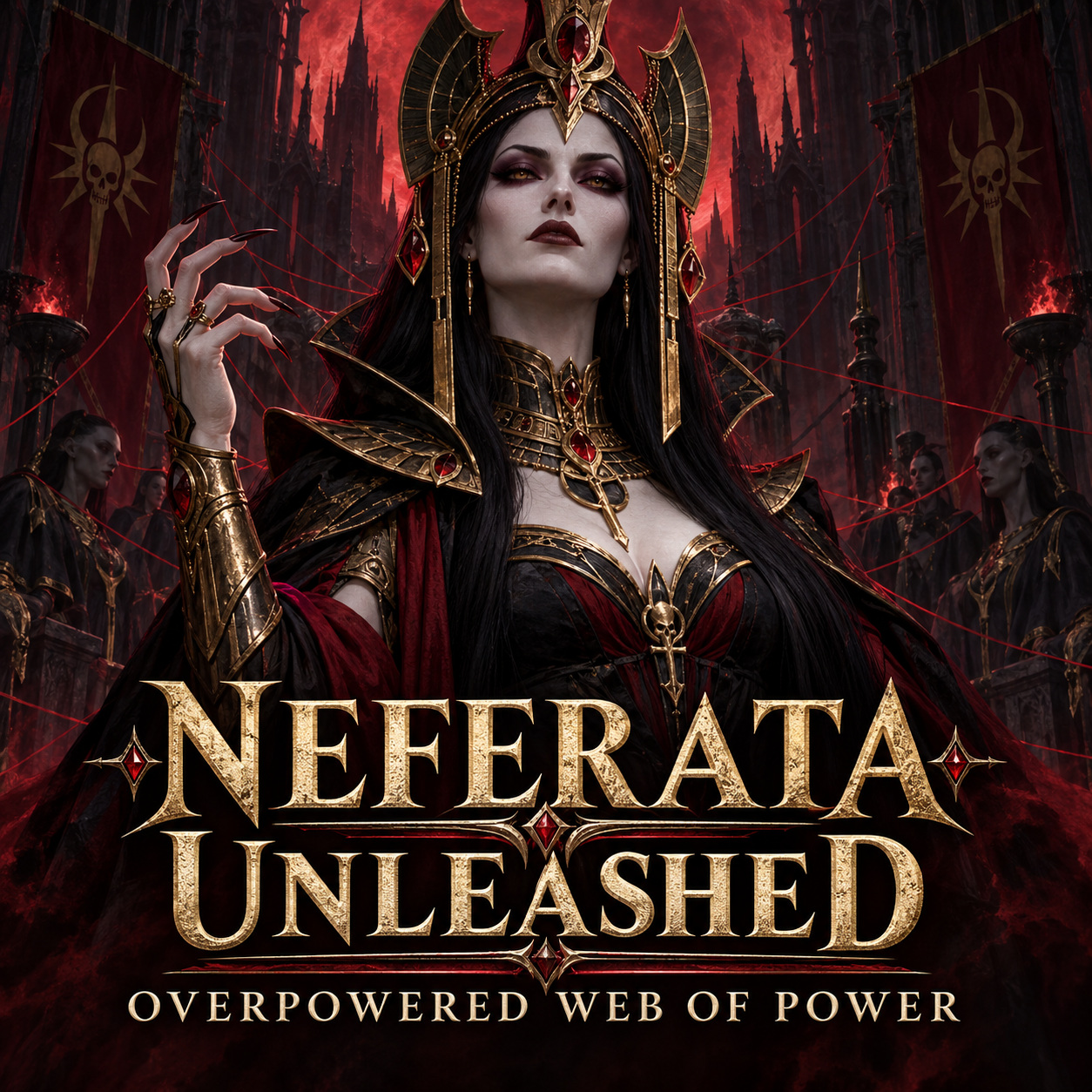 Neferata Unleashed – Overpowered Web of Power preview