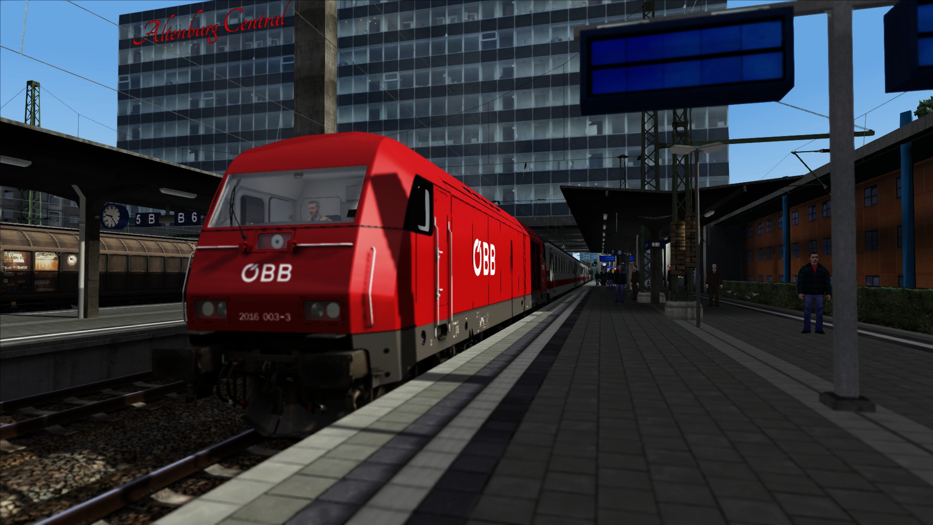 (Part 1) 2016003-3 Diesel 5 Car Passenger - Hoch Merzburg to Hosvenn via Altenburg Part 1
