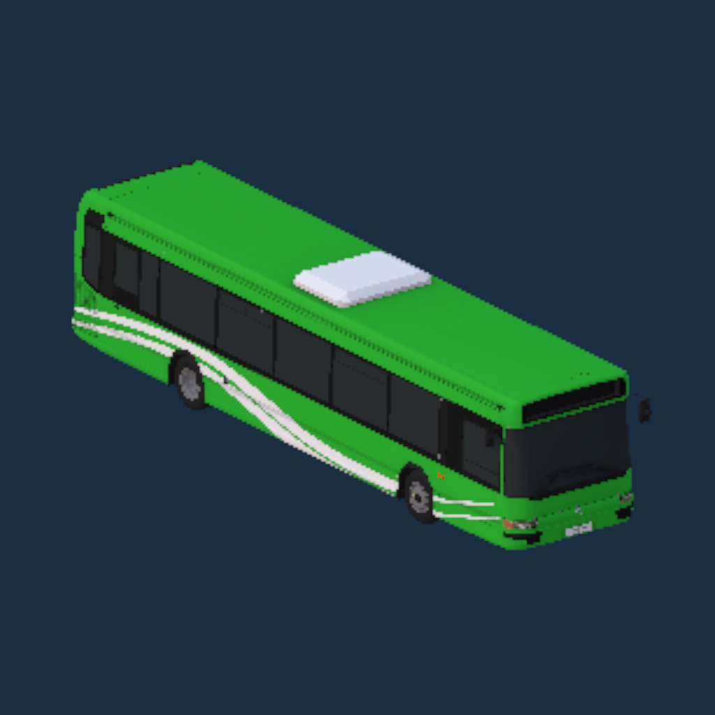 Optare Irisbus Agoraline Norse Park and Ride Green Unbranded