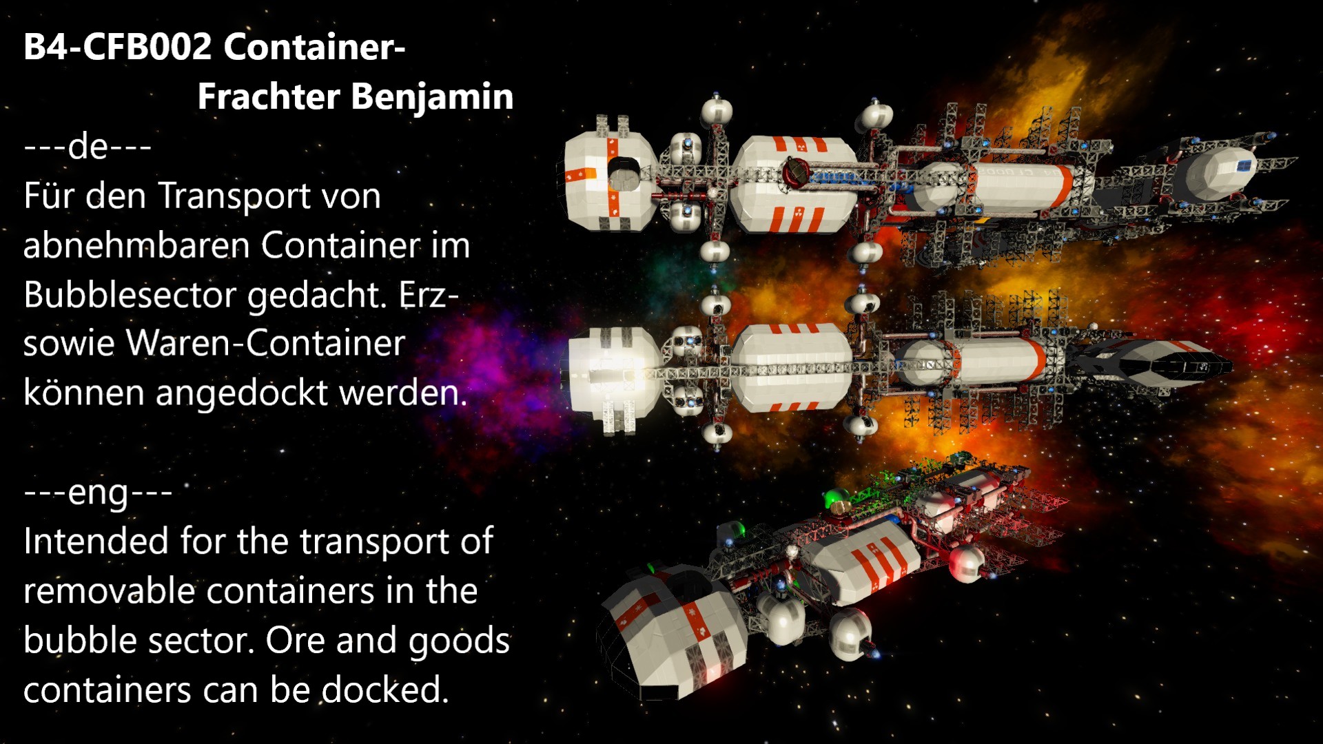 01B4-CFB002 Container-Frachter Benjamin