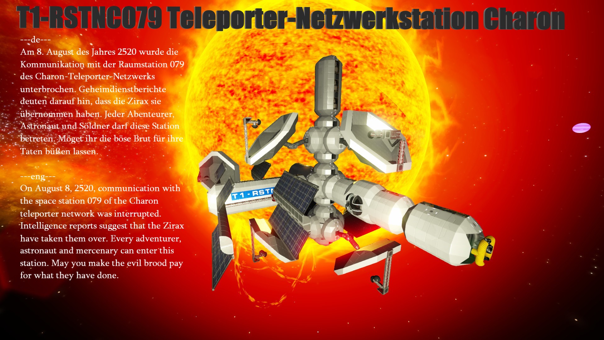 POI-T1-RSTNC079 Teleporter-Netzwerk Charon