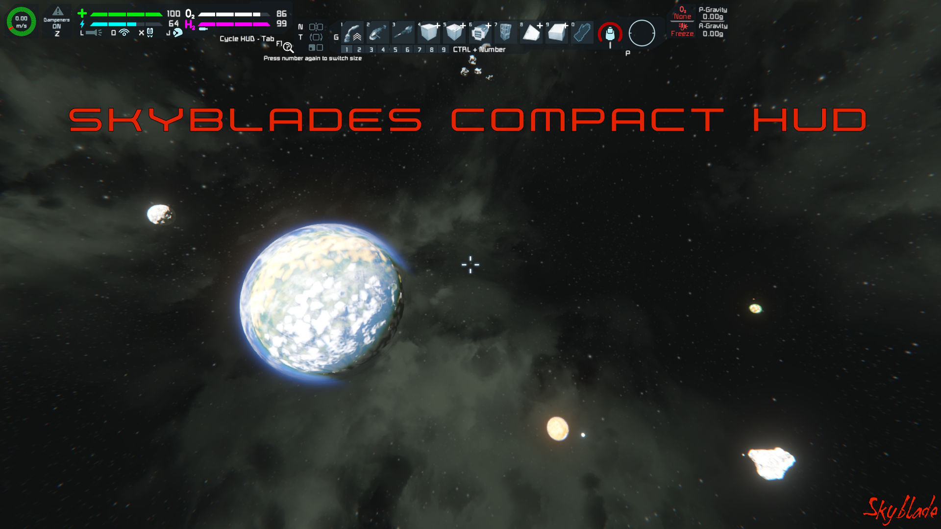 Skyblades Compact Hud preview