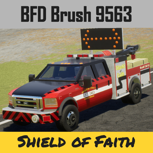 Bricksburg County Brush 9563 "Shield of Faith"