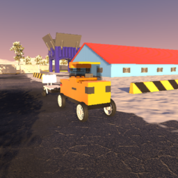 Ibishu Pigeon STi-G Orange With Trailer