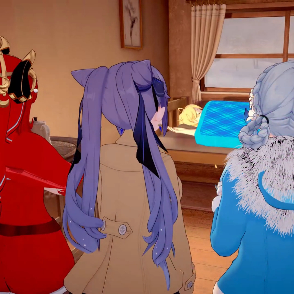 β-Fire 25.12 原神 三位女友的叫醒服务~妮露+刻晴+神里绫华 CV中配