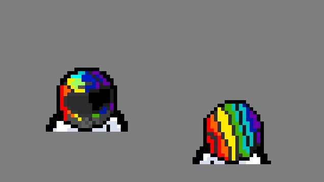 Rainbow DoomGuy Helmet