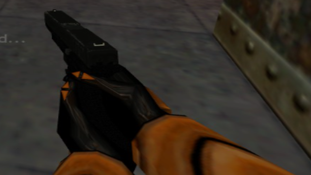 Black mesa 9MM handgun