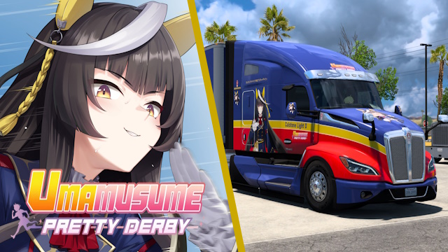 Kenworth T680 2022 Calstone Light O - Uma Musume: Pretty Derby [Combo Skin]