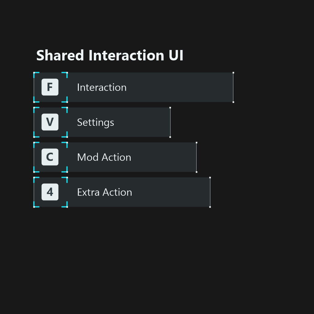 Shared Interaction UI preview