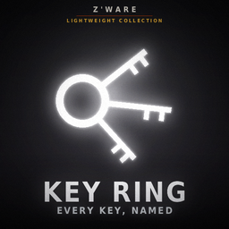 Z’Ware Key Ring: Every Key, Named