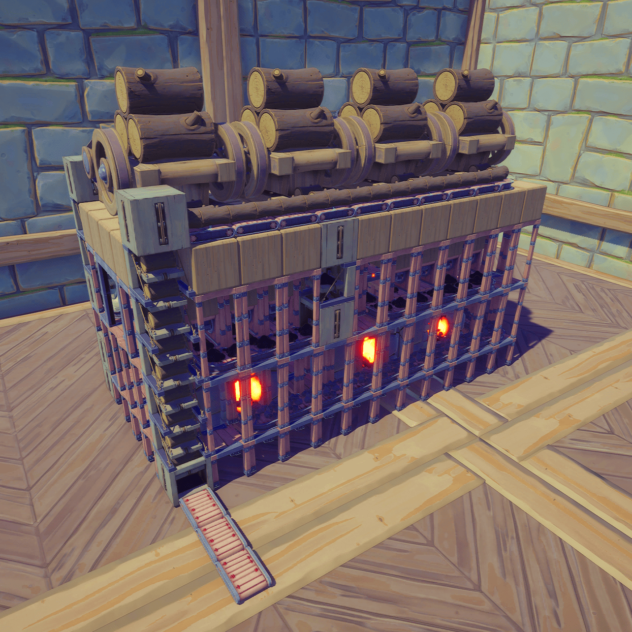 Log to Coke Blueprint