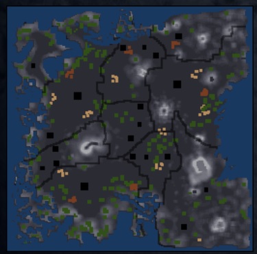 Volcanic island