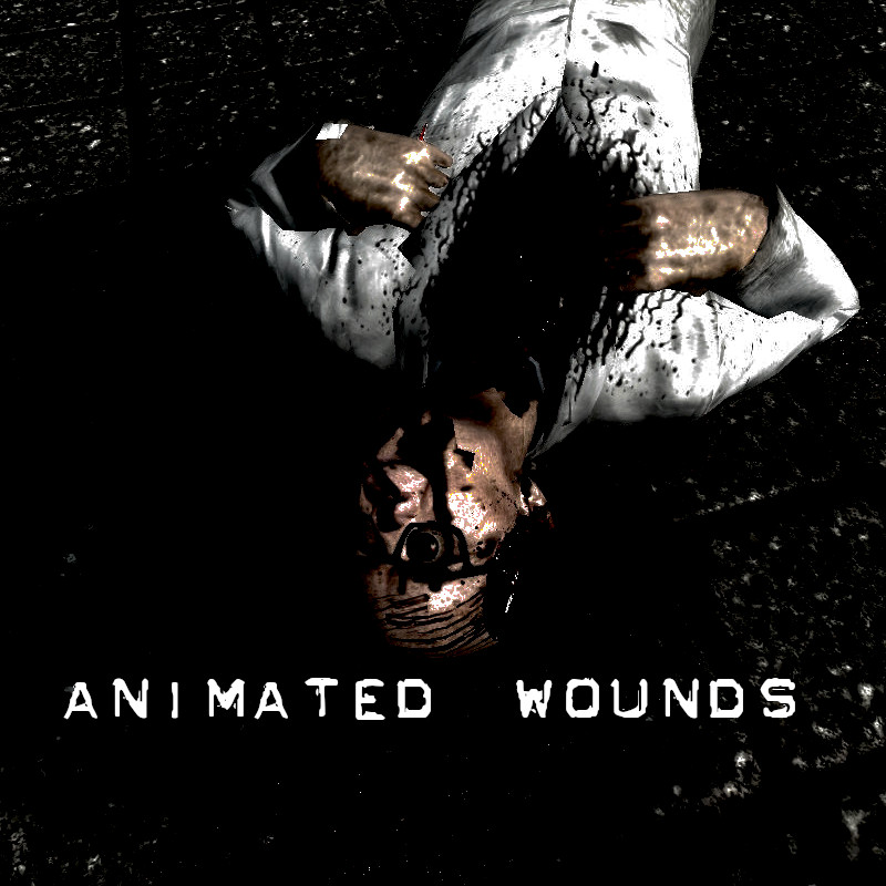 Animated Flesh Wounds bleeding preview