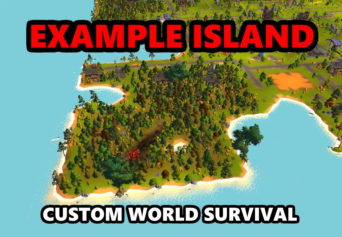 Example Island: Custom World Survival