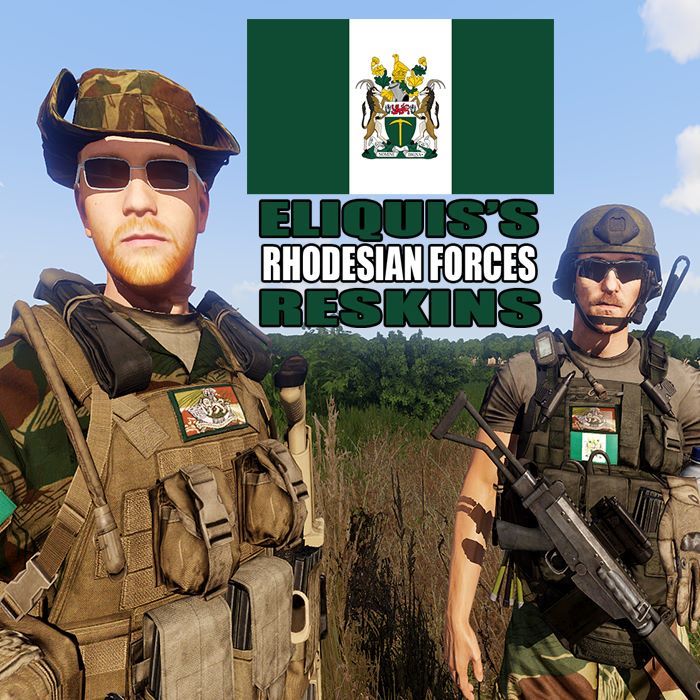 Eliquis's [fictional] Early 2000 Rhodesian Forces Reskins