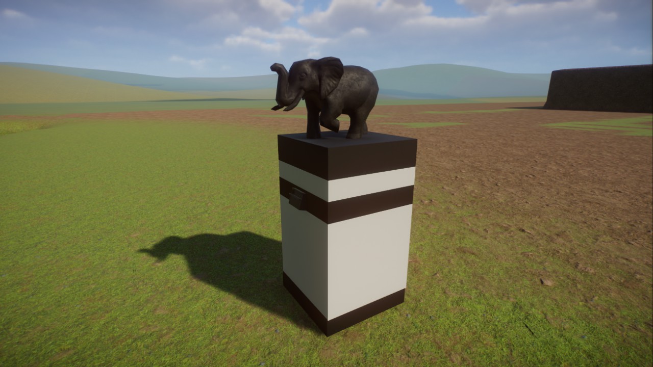 Elephant Donation Box Cover preview