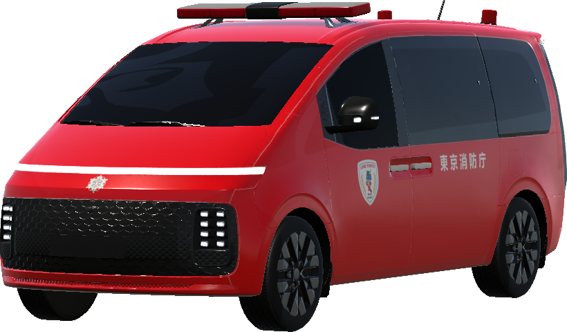 Tokyo Fire Department Van 2