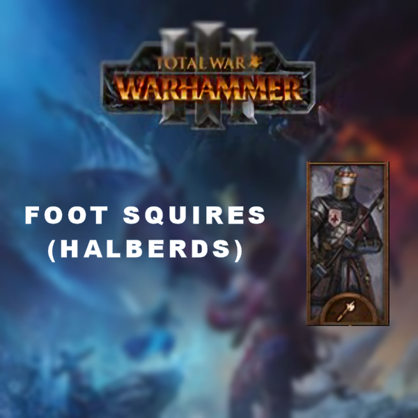 Foot Squires (Halberds) for Bretonnia