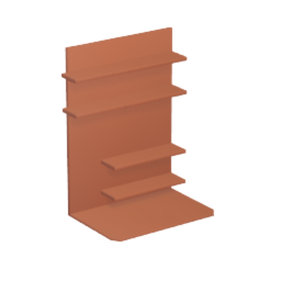 Corner Bookshelf Extension