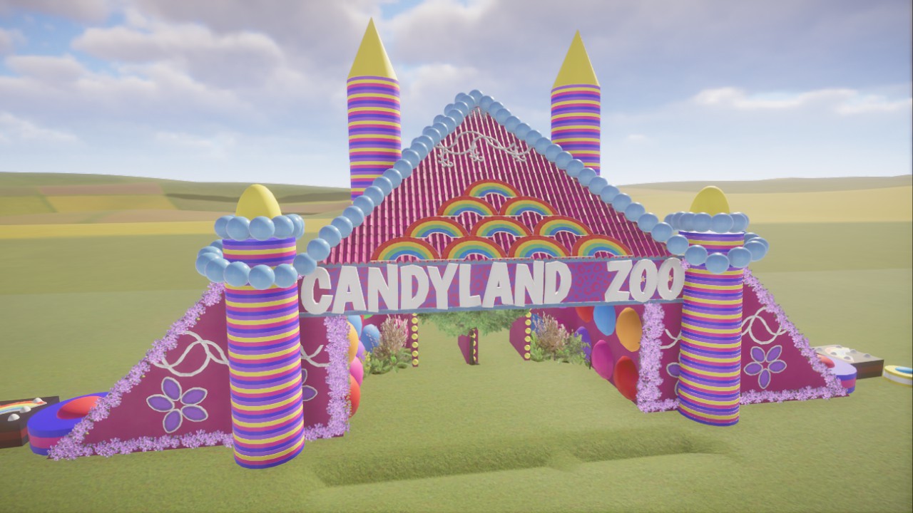 Candyland Zoo Entrance