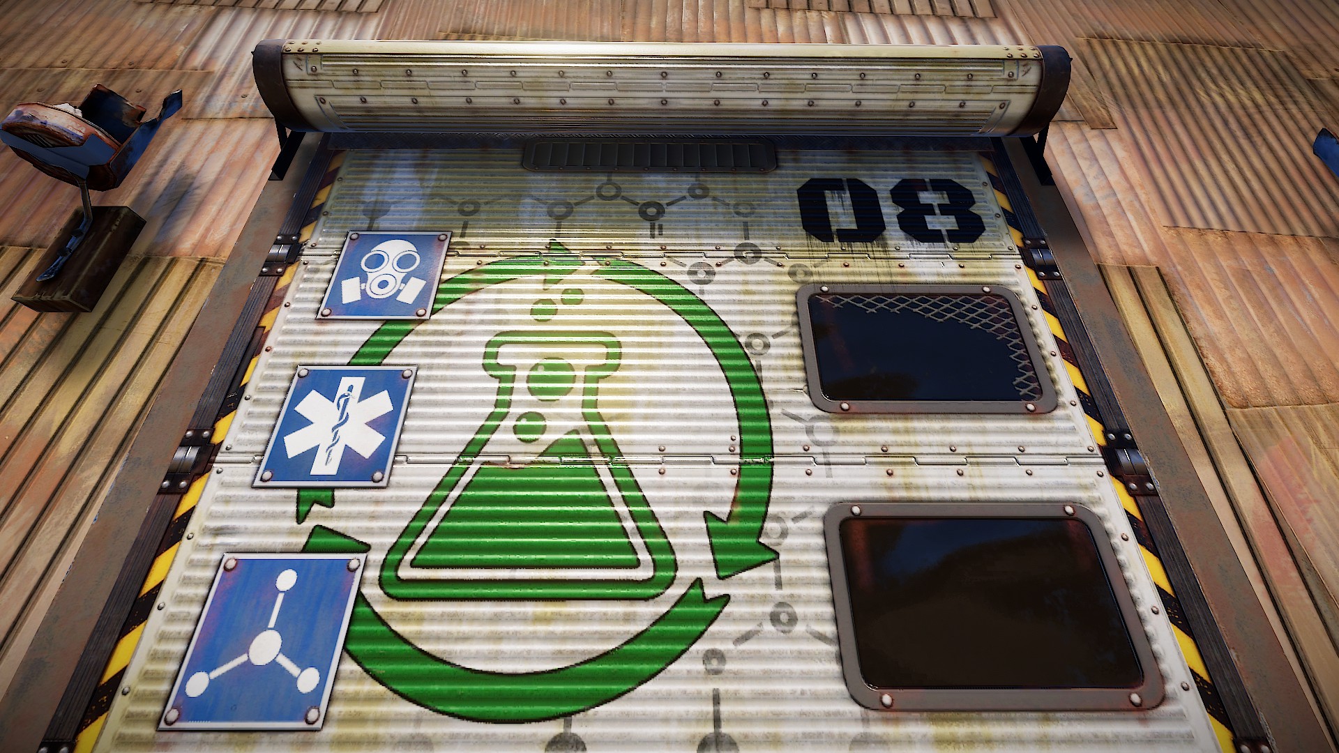 Laboratory Rolling Door