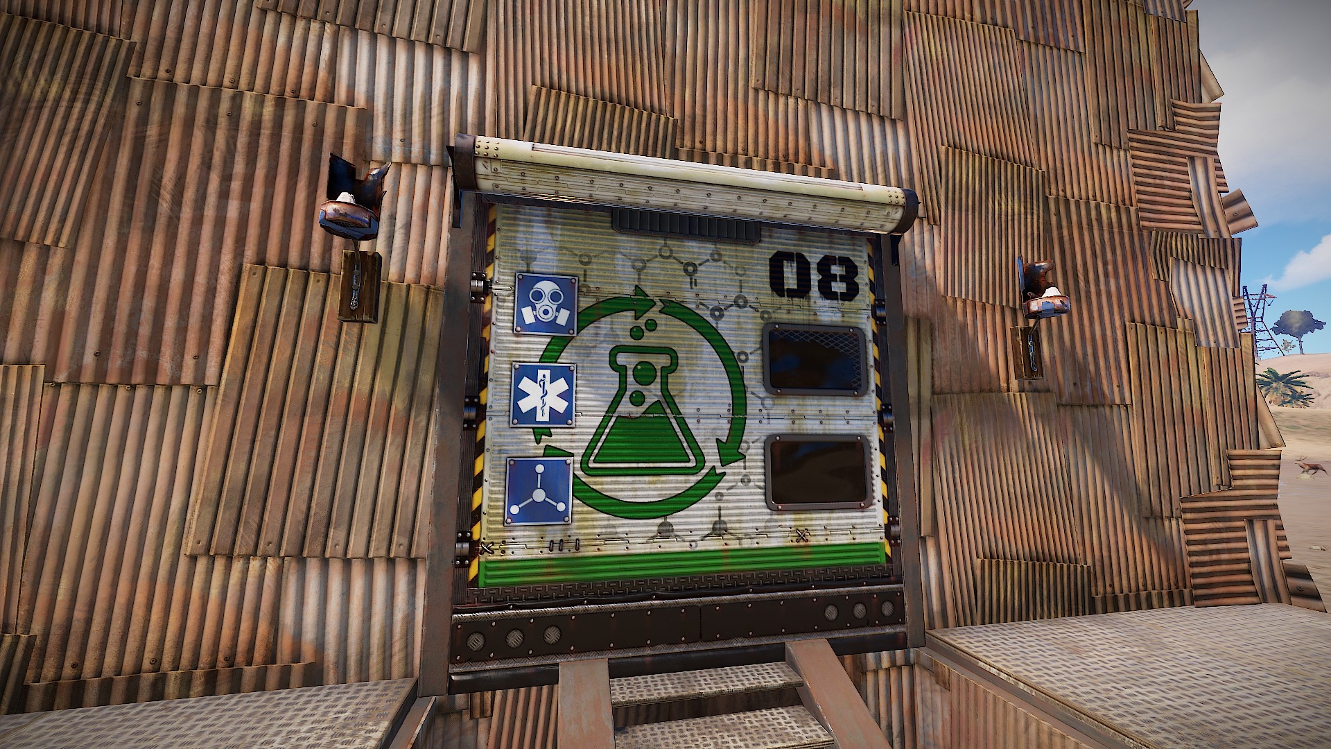 Laboratory Rolling Door