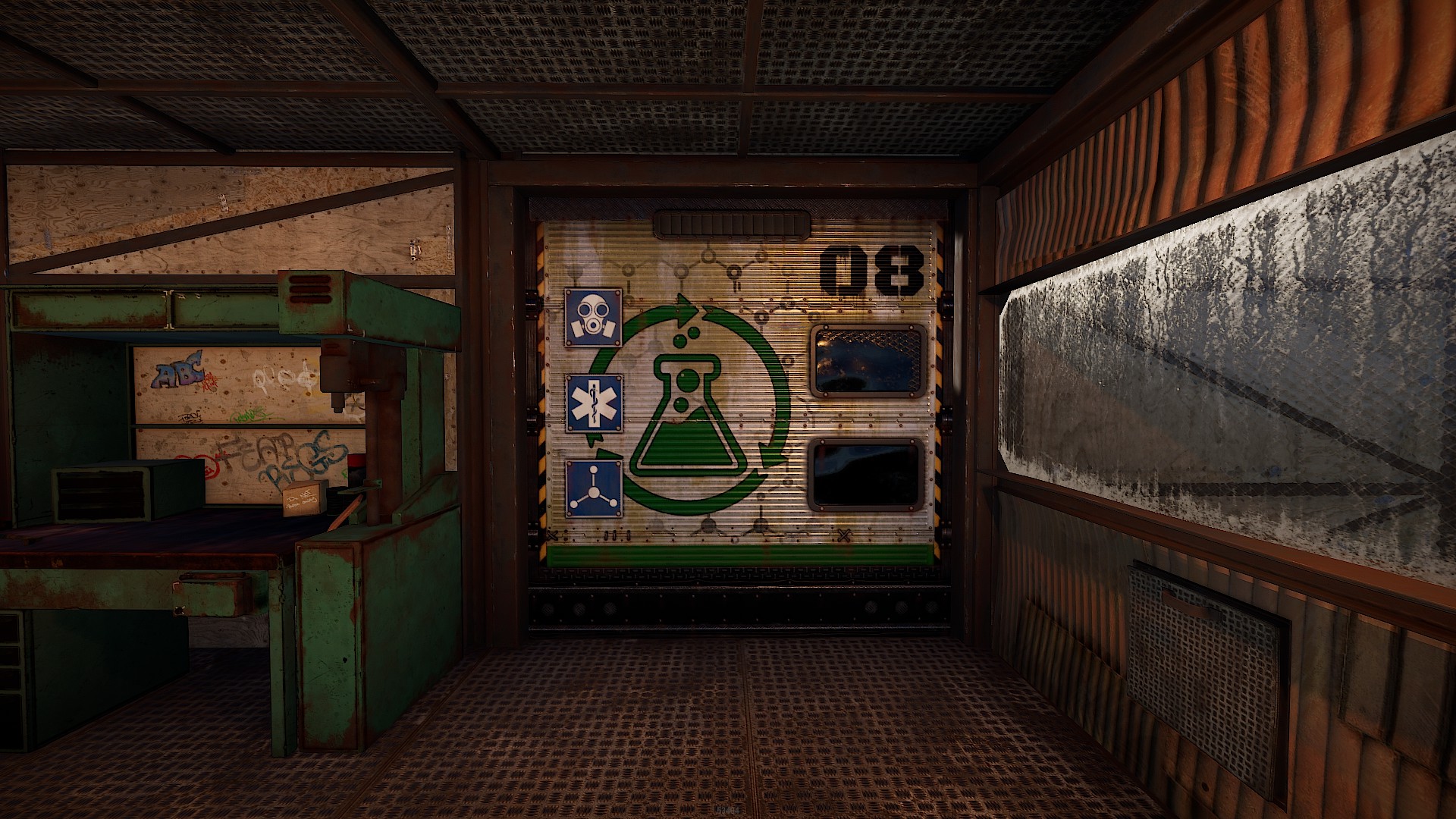Laboratory Rolling Door