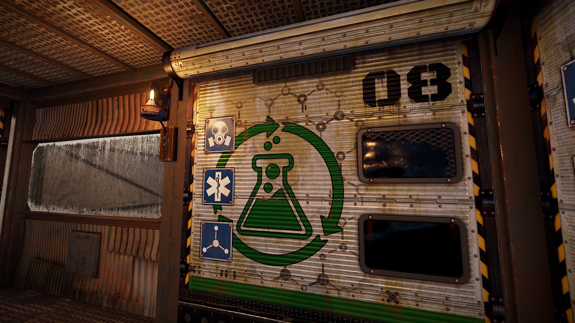 Laboratory Rolling Door