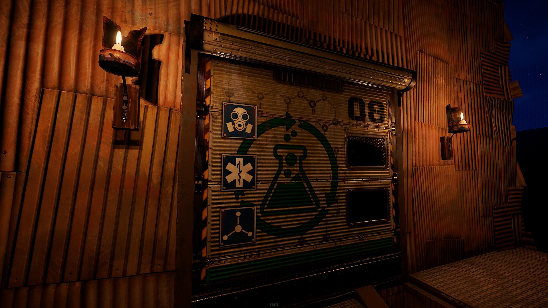 Laboratory Rolling Door