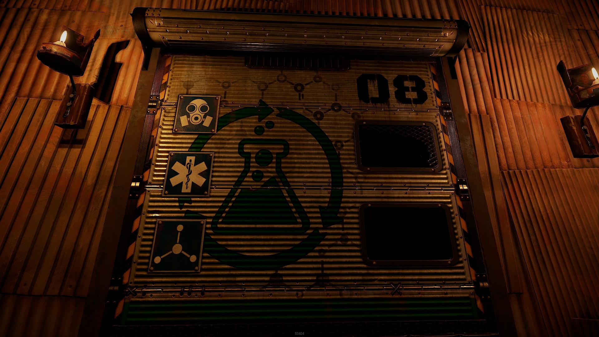 Laboratory Rolling Door