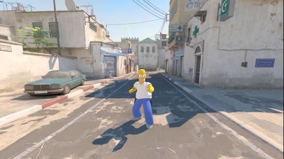 Homer Simpson – Counter-Strike 2 Mod