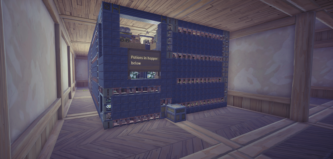 30/m growth potions Megabuild - (no cauldrons)