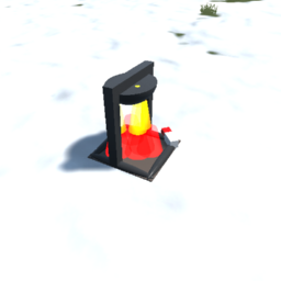 Napoleonic Props - Campfire with Pot