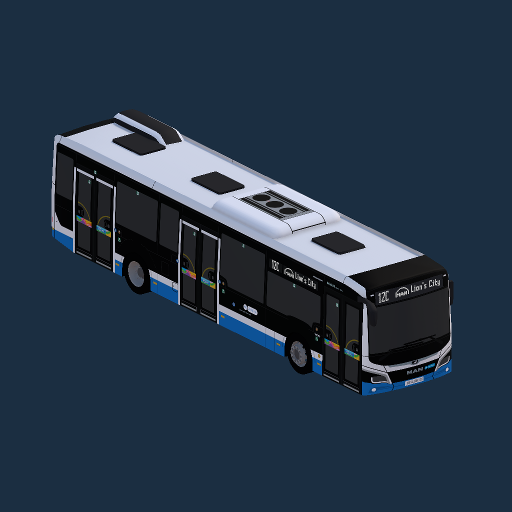 VBZ - Verkehrsbetriebe Zürich - MAN Lion's City 12C (Betrieben durch ATE Bus AG)