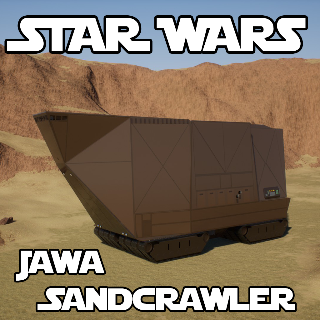 Jawa Sandcrawler by Uncle T