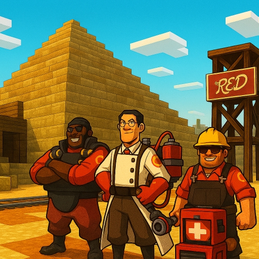 ctf_minecraft_pro_vs_zengin – Team Fortress 2 Mod