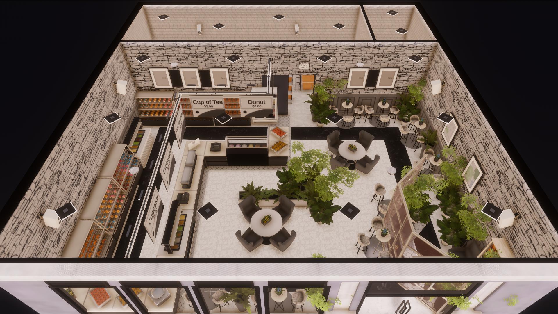 [JH] C2 Coffee Shop (MAXED) Monotone