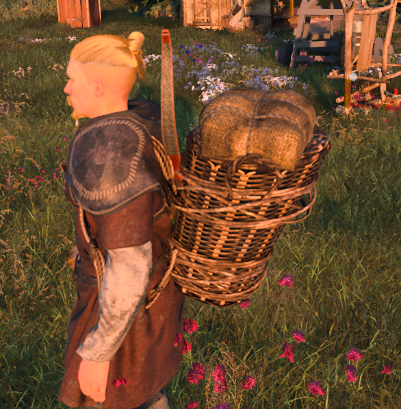 Visible Wicker Backpacks