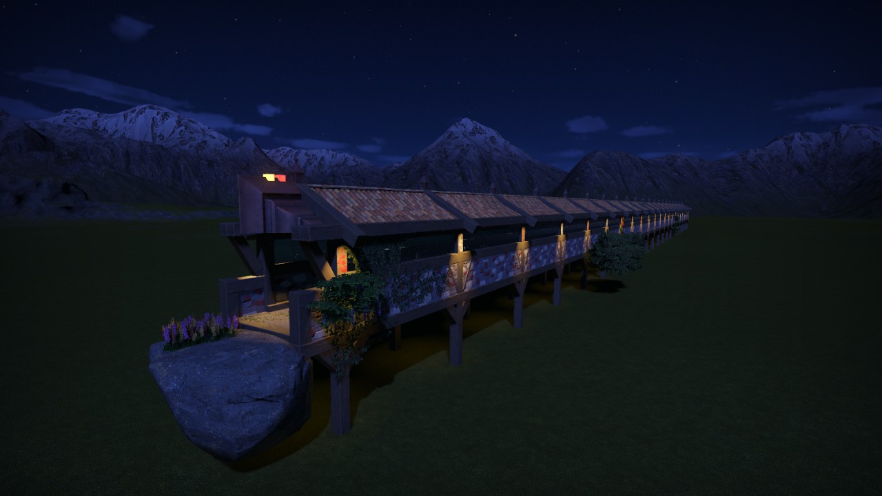 Large Alpine Launch Tunnel