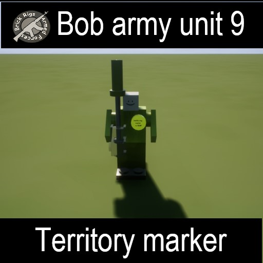 Bob army unit 9 territory marker