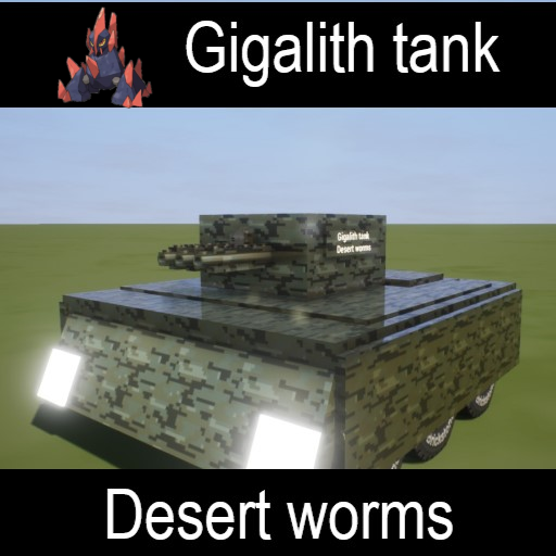 Desert worms gigalith tank