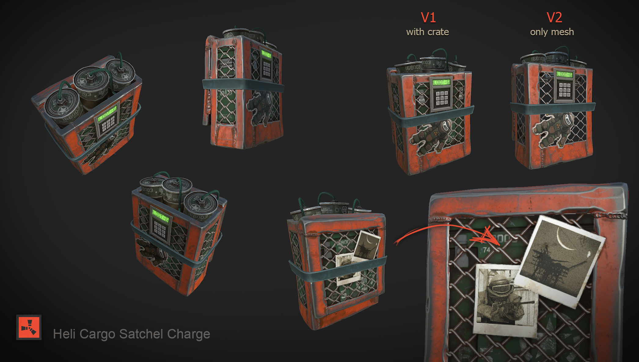 Cargo Heli Satchel Charge