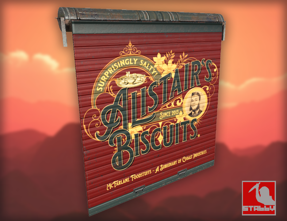 Alistair's Biscuits Garage Door screenshot 1